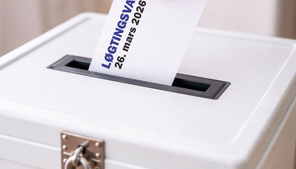 VALEVNISLISTIN TIL LØGTINGSVALIÐ TØKUR